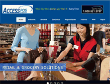 Tablet Screenshot of accesspos.com